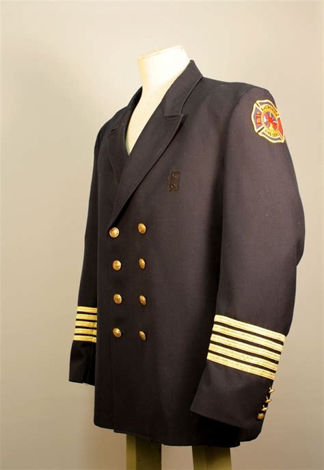 Firefighter Blue Uniform