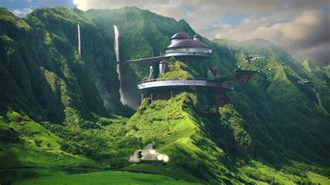 41 Sci Fi Landscape Wallpaper Hd Wallpapersafari