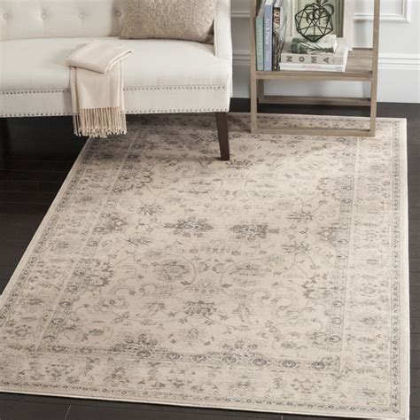 Safavieh Vintage Oriental Cream Distressed Rug 9 X 12 Free