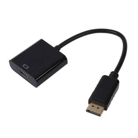 1dp Displayport Male To Hdmi Female Cable Converter Adapter For Pc Hp