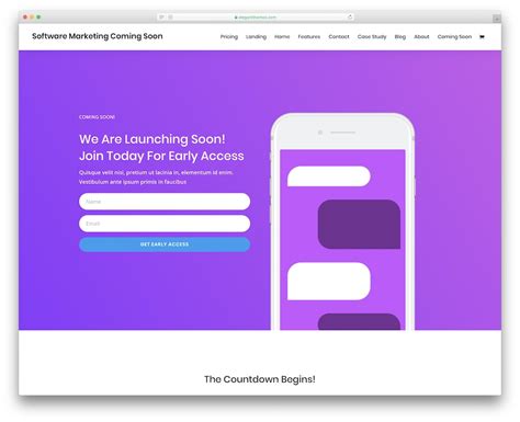 23 Best Responsive Coming Soon Page Templates 2020 Avasta
