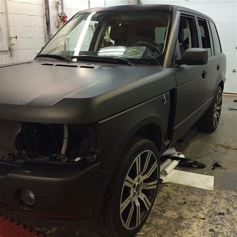 Zack Kassians Matte Black Range Rover Photos News
