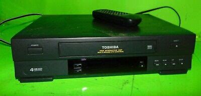 TOSHIBA MODEL W 403 VCR VHS Tape Player With Remote Control EBay