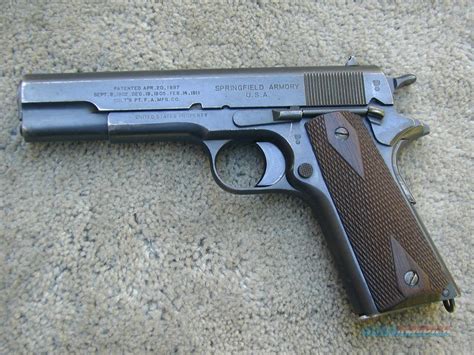 Springfield Armory Ww1 1911 All Corrrect 19 For Sale