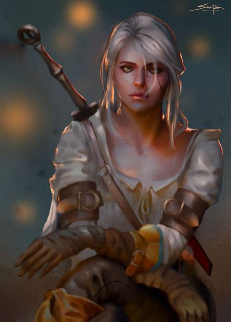 pin by jessica lustig on character art the witcher witcher art ciri