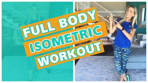 Effective Full Body Isometric Workout At Home Youtube