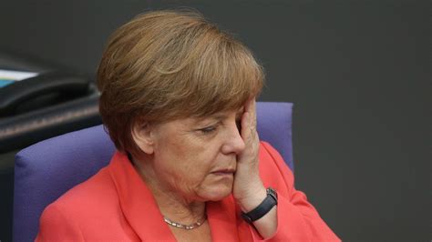 Die Kanzlerin Bei Anne Will Auch Angela Merkel Ist Mütend Watson