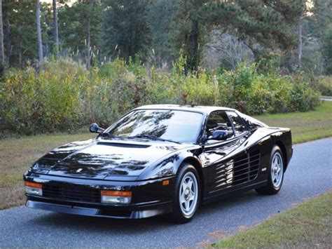 Read ferrari testarossa car reviews and compare ferrari testarossa prices and features at carsales.com.au. NO RESERVE - 1987 Ferrari Testarossa 43,750 Miles Black Manual for sale: photos, technical ...