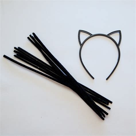 Diy Cat Ears Cat Hairstyles For Halloween How To Make Cat Ears Using