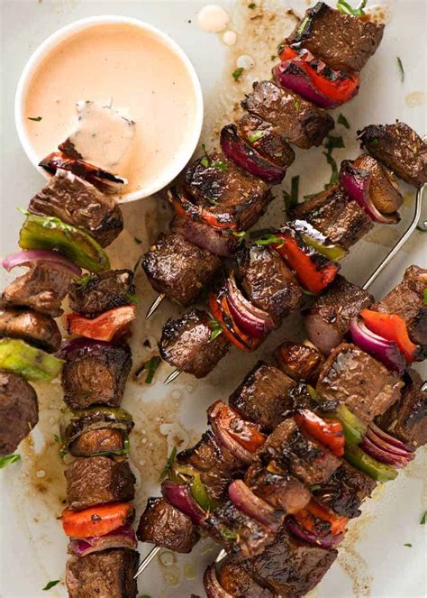 Easy Beef Shish Kebab Recipe Steak Kabobs 45 OFF
