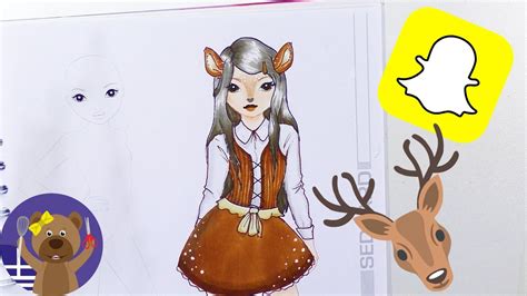 Kawaii nutella diy book marketing. Ώρα για ζωγραφική! Κορίτσι- ελάφι! - YouTube