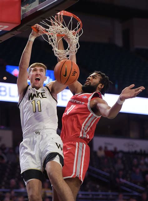 Photos Wake Forest Fairfield Mens Basketball