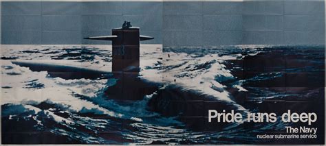 Pride Runs Deep The Navy Nuclear Submarie Service Recruiting Billboard