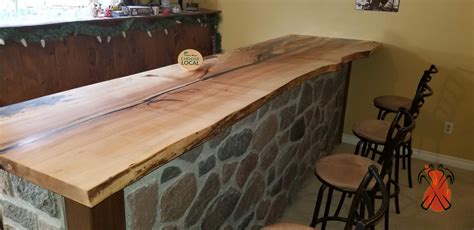 Custom Live Edge Counter Table Or Bar Tops Woodify Canada