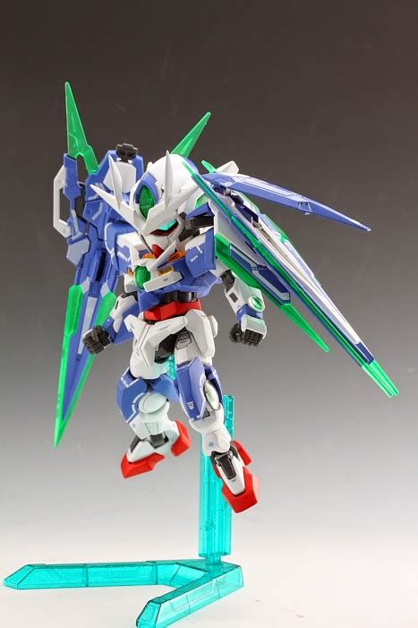 Sd 00 Qan T Quanta With Full Saber Custom Build Gundam Kits