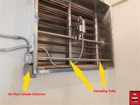Fire Smoke Damper Activation Upon Activation Of Smoke Detector Fire