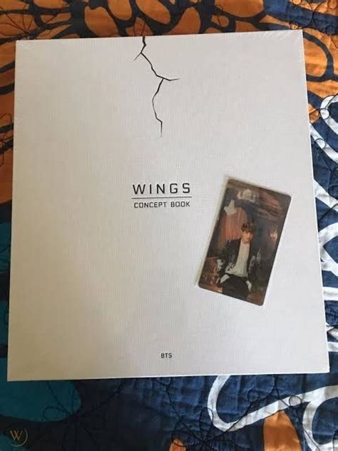 Bts Wings Concept Book With Jungkook Lenticular Photocard Hobbies