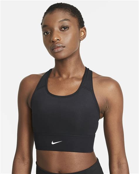Nike Swoosh Women S Medium Support Piece Padded Longline Sports Bra Nike Com