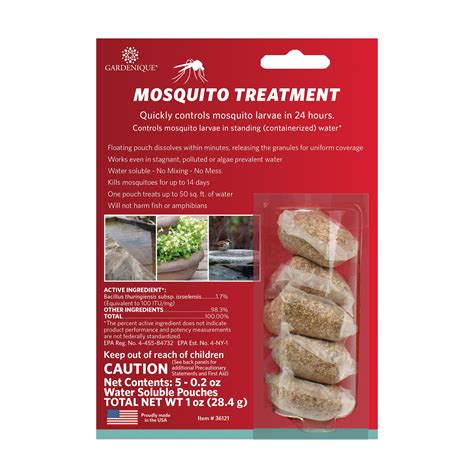 Mosquito Treatment — Gardenique