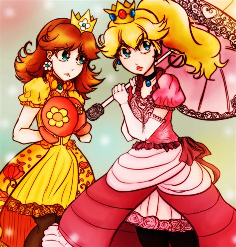 Princess Peach And Princess Daisy By Innocentlycorrupt On Deviantart