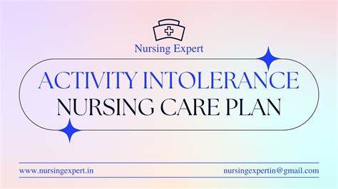 Activity Intolerance Nursing Care Plan Nursing Expert