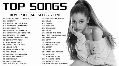 Pop Hits 2020 👍 Top 40 Popular Songs 👍 Best English Music Playlist 2020