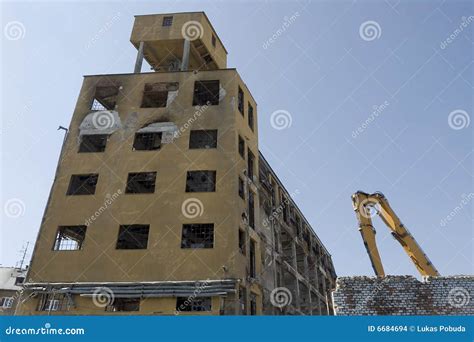 Demolition Stock Photo Image Of Cleaning Excavator Demolition 6684694