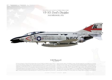 F 4n Phantom Ii Vf 301 Devils Disciples Mb 67 Aviationgraphic