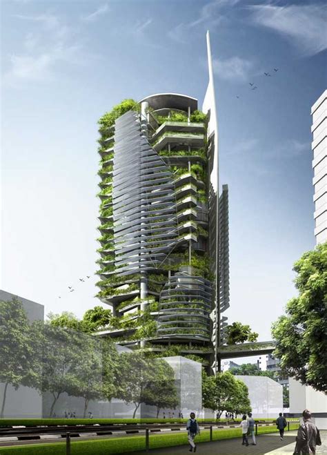 Editt Tower Singapore Building Ecological Design In The Tropics