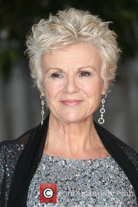 After viewing the following grey short haircuts, you may completely change your opinion about grey locks. julie walters - Google Search | short curly hair | Short ...