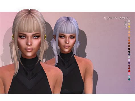 Sims 4 Cc Hair With Fringe