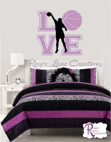 Check spelling or type a new query. Basketball Wall Decal for Girls Room Teen Girl Bedroom Teen