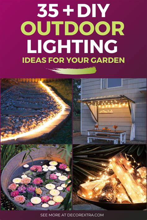 35 Amazing Diy Outdoor Lighting Ideas For The Garden