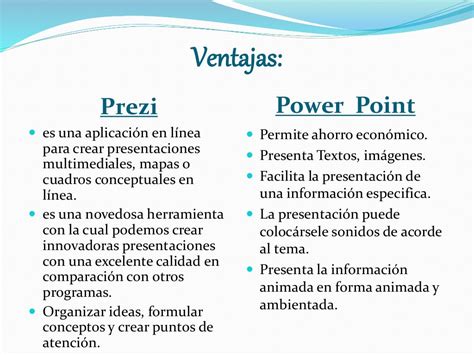 El Respeto Cuadro Comparativo De Prezi Y Power Point Images