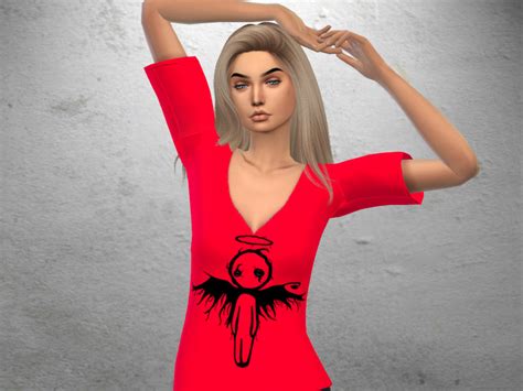 The Sims Resource Emo Shirt Recolours