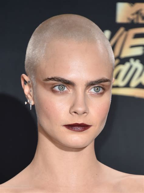 Female Celebrities With Shaved Hair Bald Heads Stylecaster