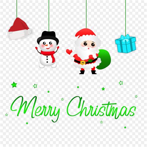 Merry Christmas Green Hd Transparent Merry Christmas Green Theme Celebration New Png
