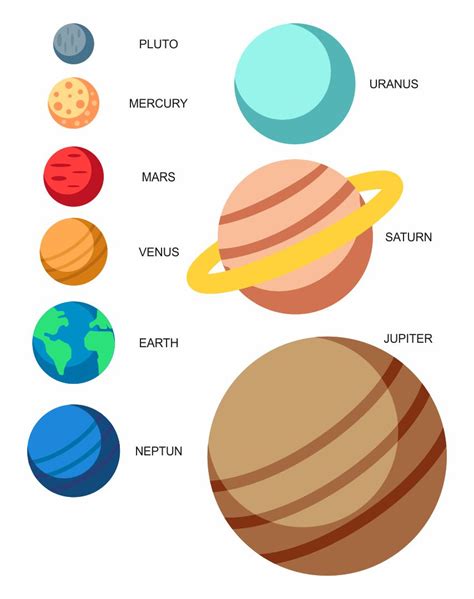 Help your kiddos learn about our solar system with this fun and easy to use printable memory game. 9 Best Images of Printable Planet Cut Outs - Planets Solar ...