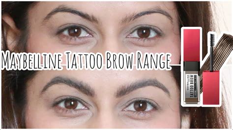 How To Use The Maybelline Tattoo Brow Gel Pencil Hr Pencil