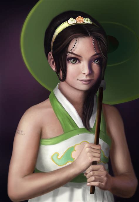 Toph Bei Fong Work In Progress 2 Back Then By Reygay On Deviantart