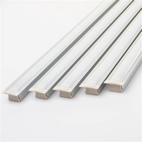 6 Pack Recessed Aluminum Channel With Cover For Led Strip Light Fit 6mm