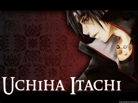 Uchiha Itachi With Text Overlay Hd Wallpaper Wallpaper Flare