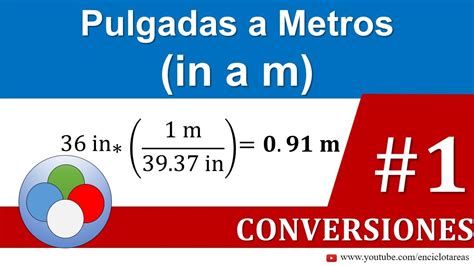 Pulgadas A Metros In A M Youtube