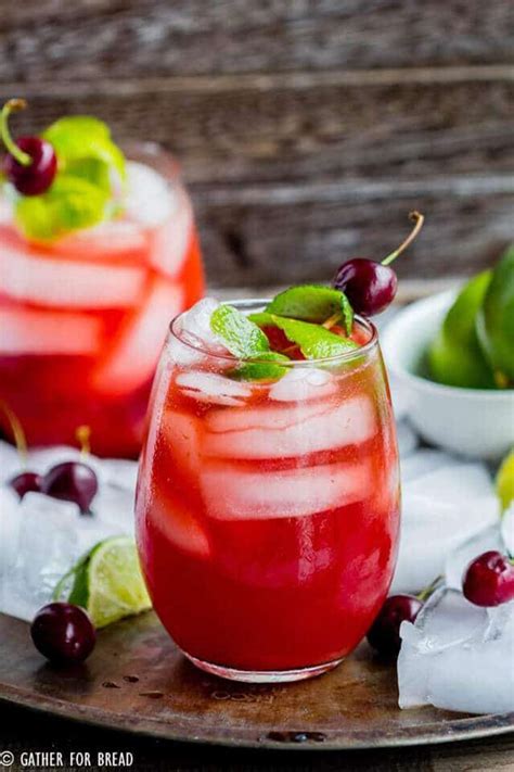 Homemade Cherry Limeade How To Make Cherry Limeade At Home With Real