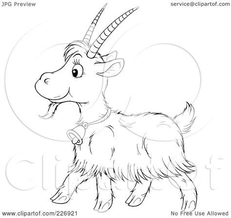 Royalty Free Rf Clipart Illustration Of A Coloring Page Outline Of A