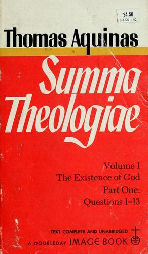 Summa Theologiae 1969 Edition Open Library