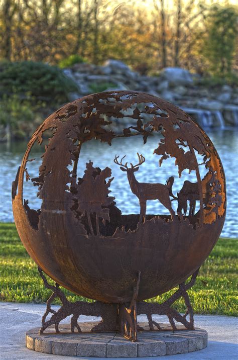 Up North Fire Pit Sphere The Fire Pit Gallery