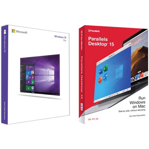 Microsoft Windows 10 Pro 64 Bit With Parallels Desktop 15 Kit