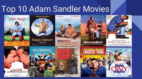 Top 10 animation movies of all time. Top 10 Adam Sandler Movies by TheStott on DeviantArt