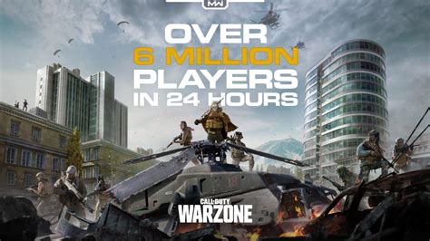 Call Of Duty Warzone Generates 6 Million Downloads In 24 Hours